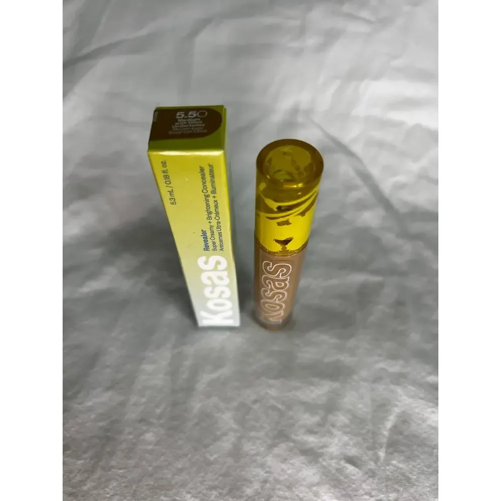 NIB Kosas Super Creamy+Brightening Concealer w/ Caffeine and Hyaluronic Acid